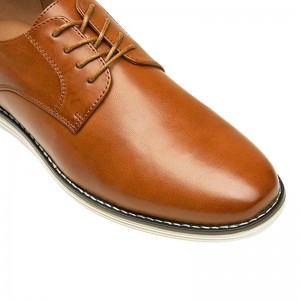 Oxfords Zapatos de cuero genuino marrón Zapatos de conducción para hombres