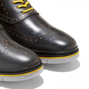 Sapatos sociais da moda e sapatos masculinos de couro Oxford com preço de atacado