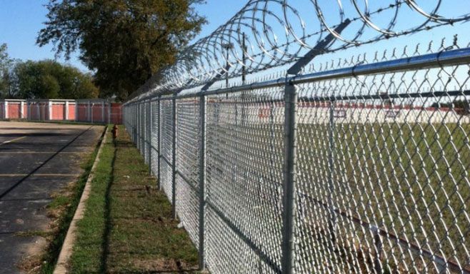 High Security Chain Link Fencing System