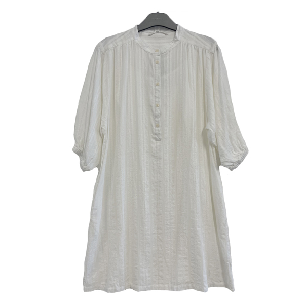 Wholesale Custom Made Spring Summer Ladies Cotton Jacquard  Dress