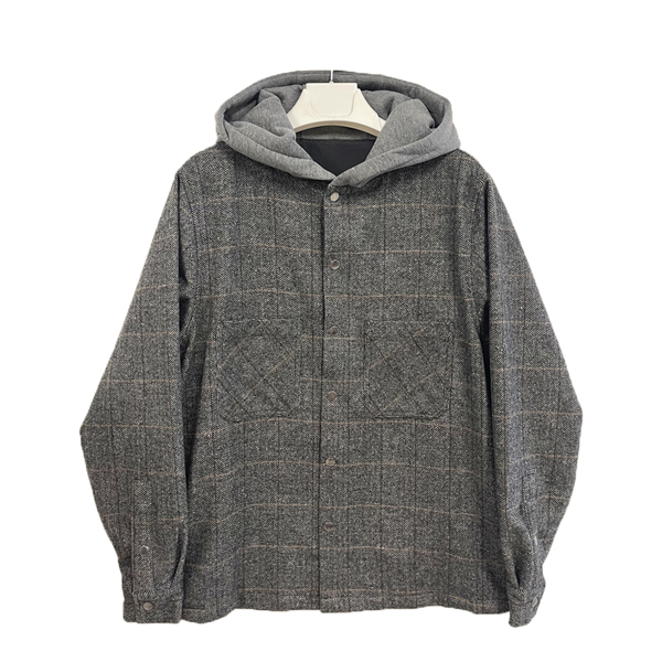 Veleprodaja po narudžbi jesen-zima muška vunena jakna s kapuljačom
