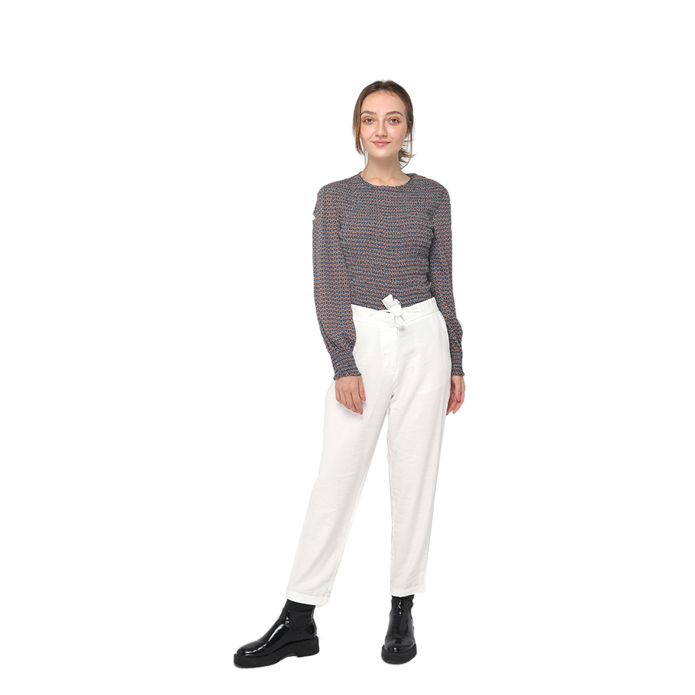 Модерне канцеларијске женске панталоне 2020 са подесивим везицом и бочним џеповима на велико