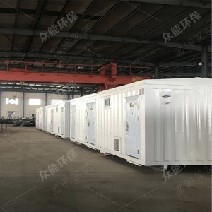 Mobile Three Seats Water Efficient Vacuum Toilet Supplier from Factory Price