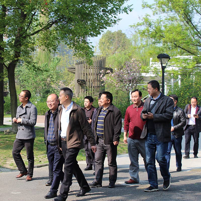 City Leaders of Dujiangyan Visited ZNZK