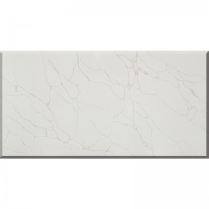 Plans de travail en pierre de quartz blanc Attica ZW6109