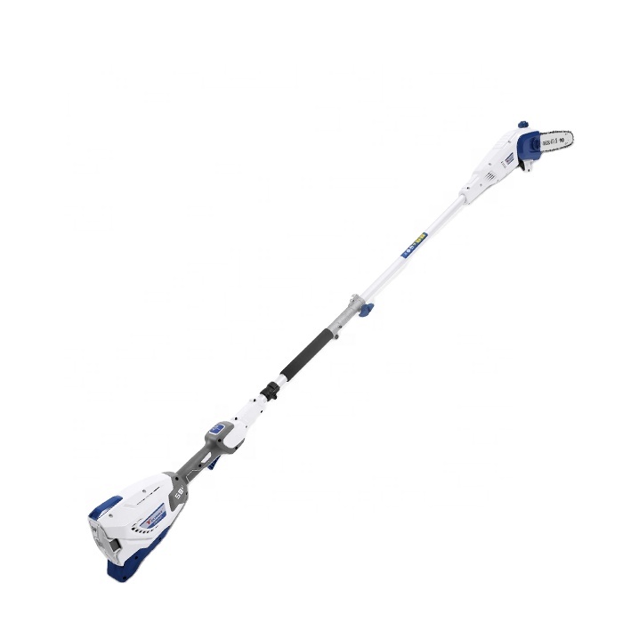 ZOMAX ZMDP551 58volt Lithium-Ion battery powered cordless pole saw with long reach extension pole