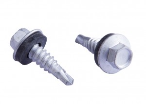 Hex Cupped Flange Head Self Drilling Screw
