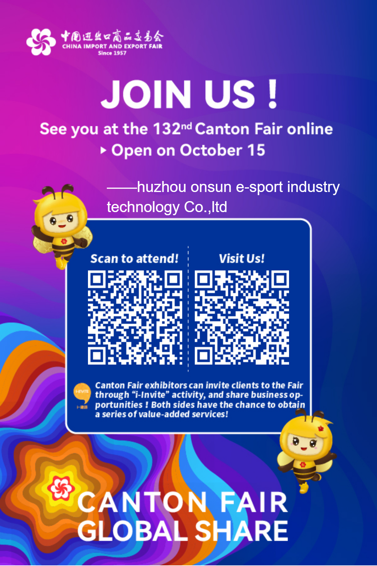 132nd Canton Fair online er i gang!!!
