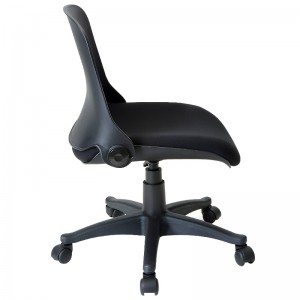 HAPPYGAME Boss Office Products Multi-Function Task Chair wopanda Arms mu Black