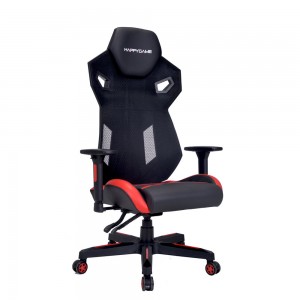 HAPPYGAME krzesło do gier siatkowe krzesło biurowe z wysokim oparciem komputera PC