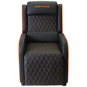 HAPPYGAME Gaming Recliner Racing Style សាឡុងទោល PU Leather Seat