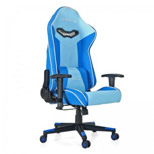 HAPPYGAME Chaise de jeu en cuir PU Chaise d'ordinateur Chaise de bureau à domicile