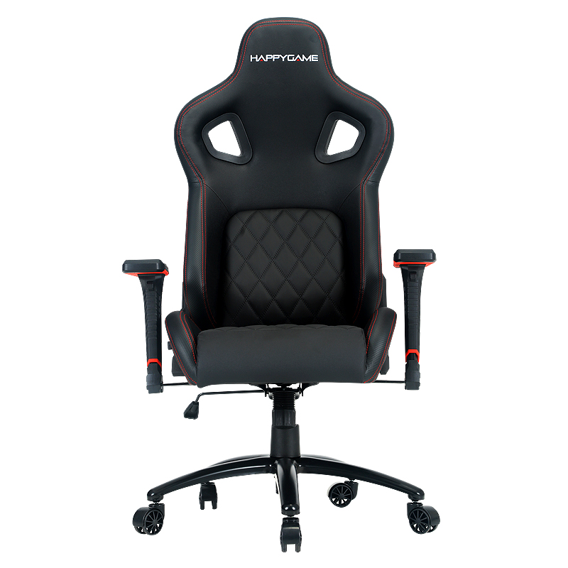 HAPPYGAME ergonomiczny fotel gamingowy styl wyścigowy krzesło komputerowe z wysokim oparciem