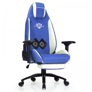 HAPPYGAME Gaming Office High Back Computer Ergonomic Chair na may Footrest at Fan