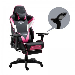Stor og høj Ergonomisk spillestol 350lbs-Racing Style Desk Office PC Chair
