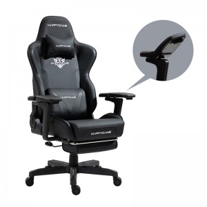 Grouss an héich ergonomesch Spillstull 350lbs-Racing Style Desk Office PC Chair