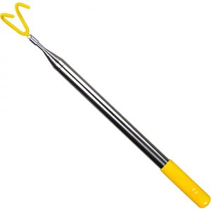 Light Weight Stainless Steel Telescopic Pole Disc Golf Retriever with Pronged Claw Hook