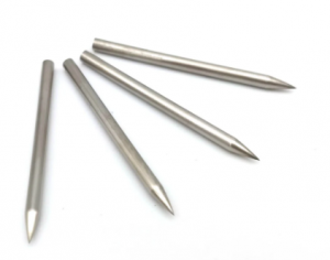 Anpassad mikrosolid nål i rostfritt stål med skarp nålspets