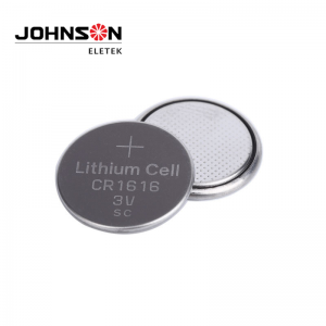 CR1616 70mAh 3V Lithium Coin Battery OEM/ODM Button Cell