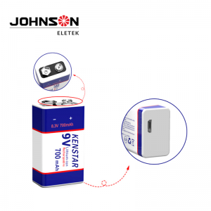ಬದಲಿ ಹಾಟ್ ಸೇಲ್ 9V USB Li-ion ಬ್ಯಾಟರಿಗಳಿಗಾಗಿ ಉತ್ತಮ ಬಳಕೆದಾರ ಖ್ಯಾತಿ 1000mAh