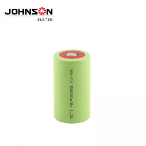 1.2V NiMH Rechargeable D Battery Low Self Discharge D Cell Batteries, Pre-Charged D Size Battery