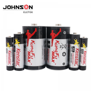 Kaulana kiʻekiʻe ʻo Kina Wholesale Disposal Carbon Zinc PVC Jacket Flashlight R20 Battery