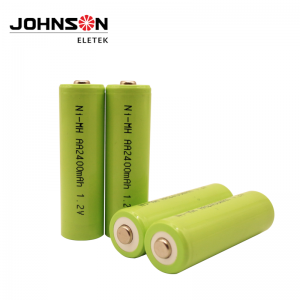 Rechargeable AA Batteries Pre-Charged, NiMH 1.2V High Capacity Double A for Solar Lights and Household Devices