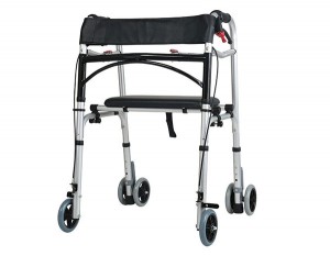 Aluminum folding up walker for disabled