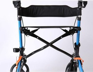 Best selling manual walker wheel chair with seat–HS-9102