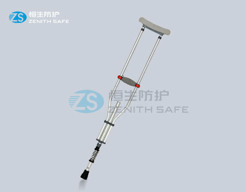 Adjustable Aluminum axillary Crutches Underarm Crutches for disabled