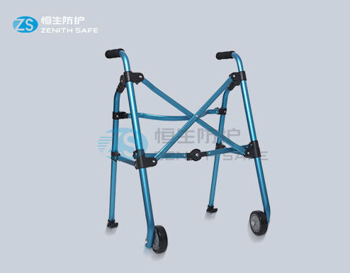 Folding walker for disabled