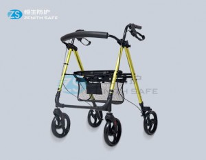 Best selling manual walker wheel chair with seat–HS-9188