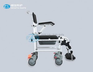 Export Elder Toilet Raiser Suppliers –  Portable 55cm width wheelchair muti-function commode chairs  – ZS