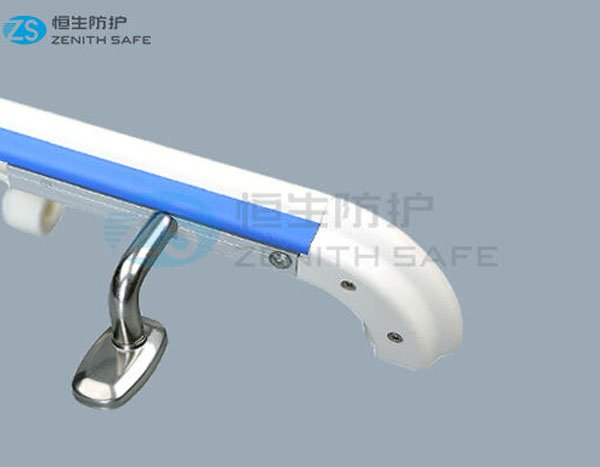 Wall Protective Plastic Handrail/Aluminum balustrade Featured Image