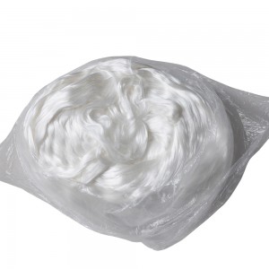 putih 100% murbei limbah serat sutra noil dengan harga yang kompetitif MH8001SF