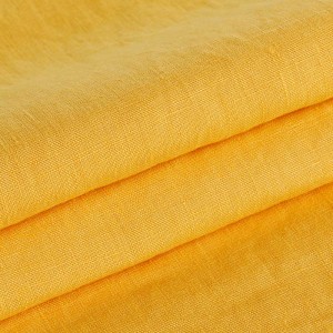 100 linen fabric Oeko-tex អ្នកផ្គត់ផ្គង់ដែលមិនប៉ះពាល់ដល់បរិស្ថាននៅក្នុងប្រទេសចិន