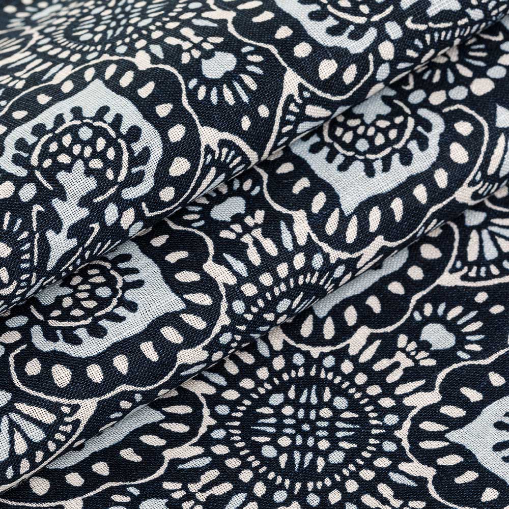 Spausdintas austas tekstilės audinys iš 100 gryno lino kalikono tiekėjo iš Kinijos