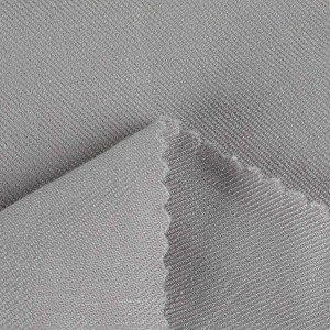 Льняна змішана еластична тканина для одягу