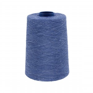 Melange 100% linen yarn សម្រាប់ត្បាញក្រណាត់ linen ដែលមានគុណភាពខ្ពស់។