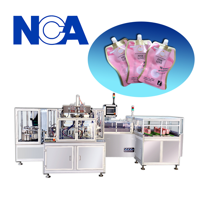 NCA1604C Bolsa flexível e máquina de selagem automática de bico