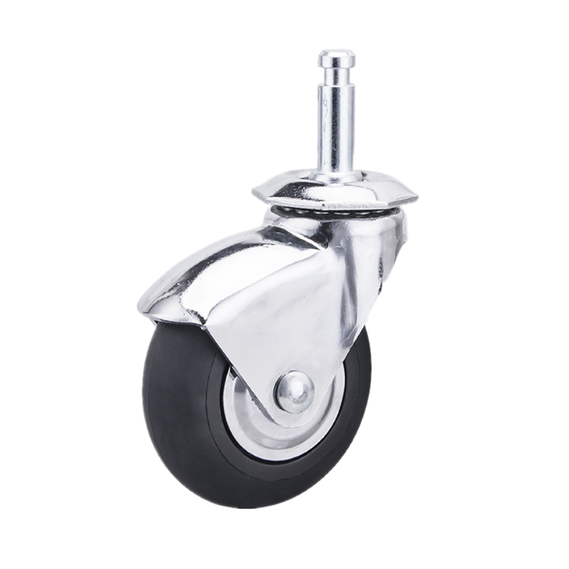 3” Non Marking High Elastic Thermoplastic Rubber IV Stand Casters Medical caster wheels