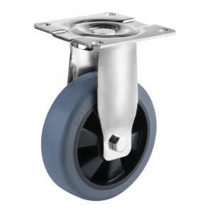 75mm 100mm 150mmTpr Casters Чархҳои офисӣ Caster Чархҳои вазнини курсии офис чархҳои чархҳои