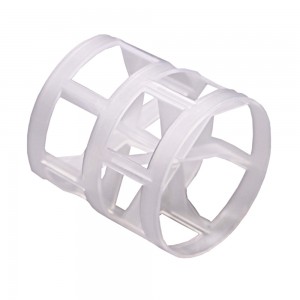 25 38 50 76 mm Plastic Pall Ring Tower Packing