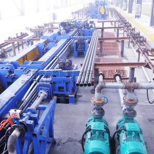 Máquina hidrostática de teste de pressão de água para linha de produção de tubos