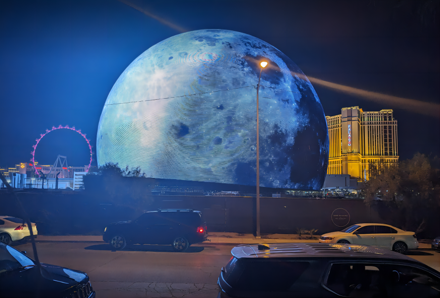 Лас Вегаста MSG Sphere дебюты: LED дисплей индустриясе зур вәгъдәгә ия