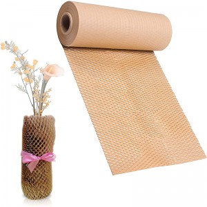 Papirnati papir za pakiranje u obliku saća Reciklirana rola za zamatanje jastuka