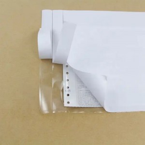 Custom Printed Airway Bill Enclosed Bag Clear Packing List Pouch Self Seal Packing List Envelope