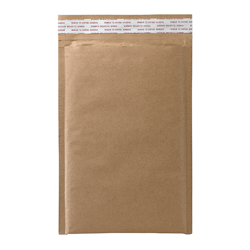 Bolsas de sobres acolchados de papel Kraft compostables