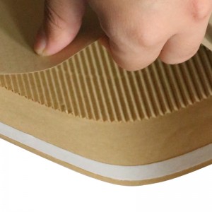 Compostable 100% recyclable kraft corrugated paper cushion envelope custom padded mailer