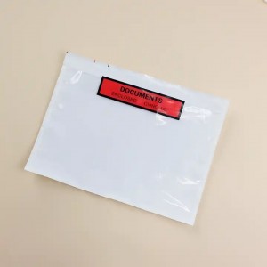 Надрукована на замовлення авіанакладна Закрита сумка Прозорий пакувальний лист Пакет Самозапечатувальний пакувальний лист Конверт